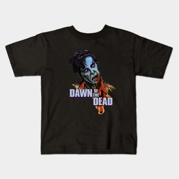 Dawn of the Dead- Flyboy Kids T-Shirt by Creepsandbabes